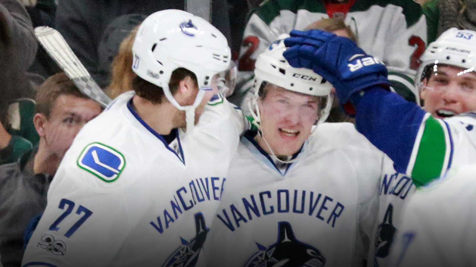 Breaking: Boeser out of the lineup tonight