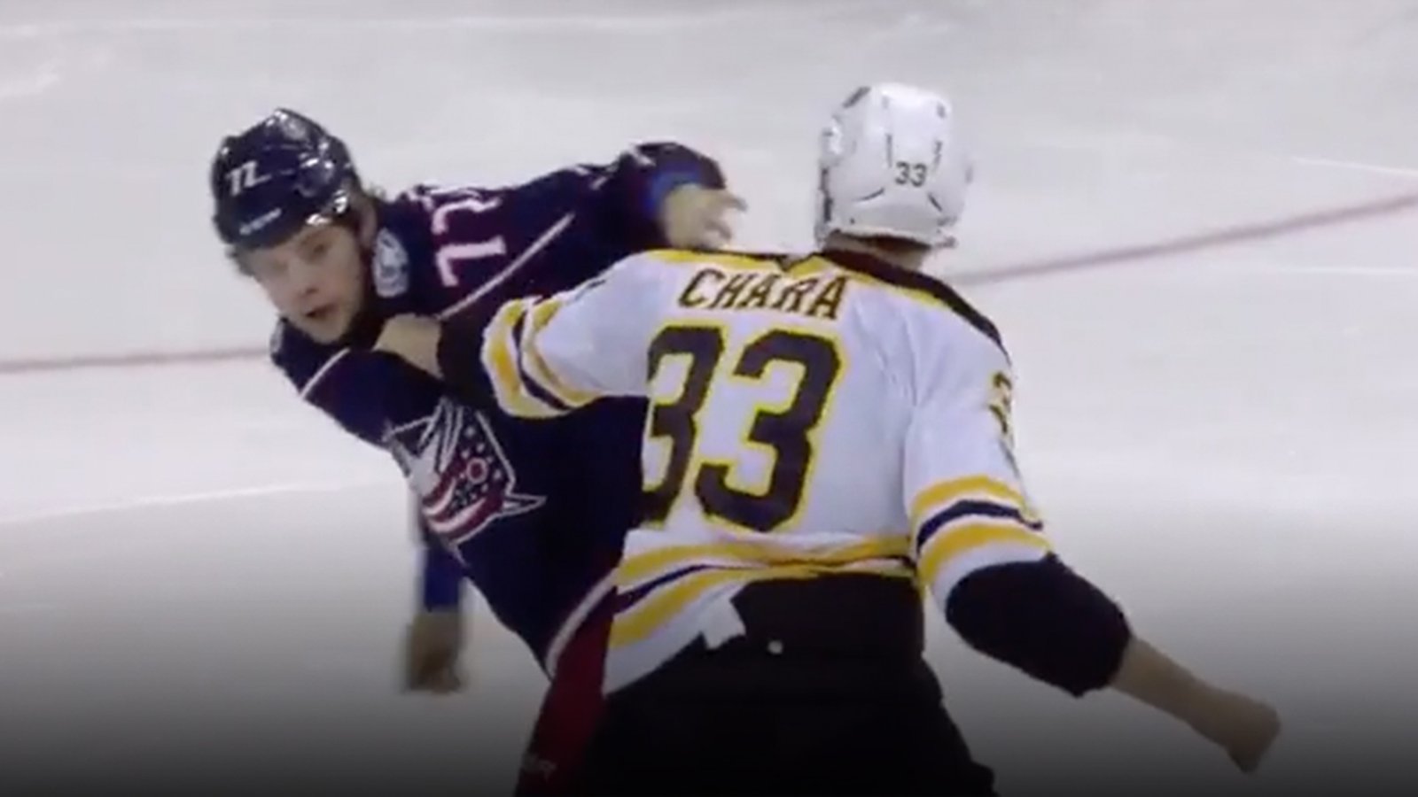 Must See: Chara leaves Anderson bloodied and battered