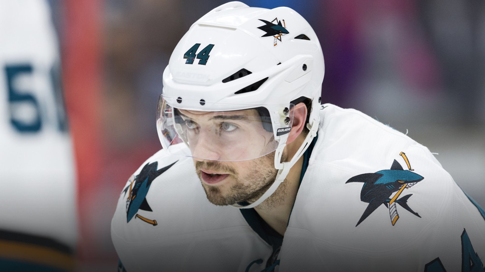 Breaking: Vlasic injured after taking huge hit from Johansen