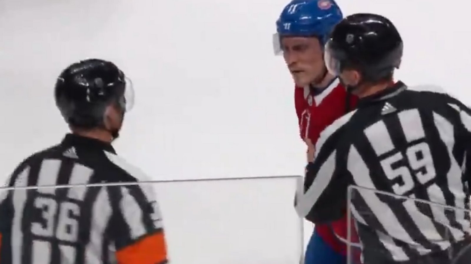 Brendan Gallagher blows a gasket and blasts NHL officials AFTER the end of the game. 