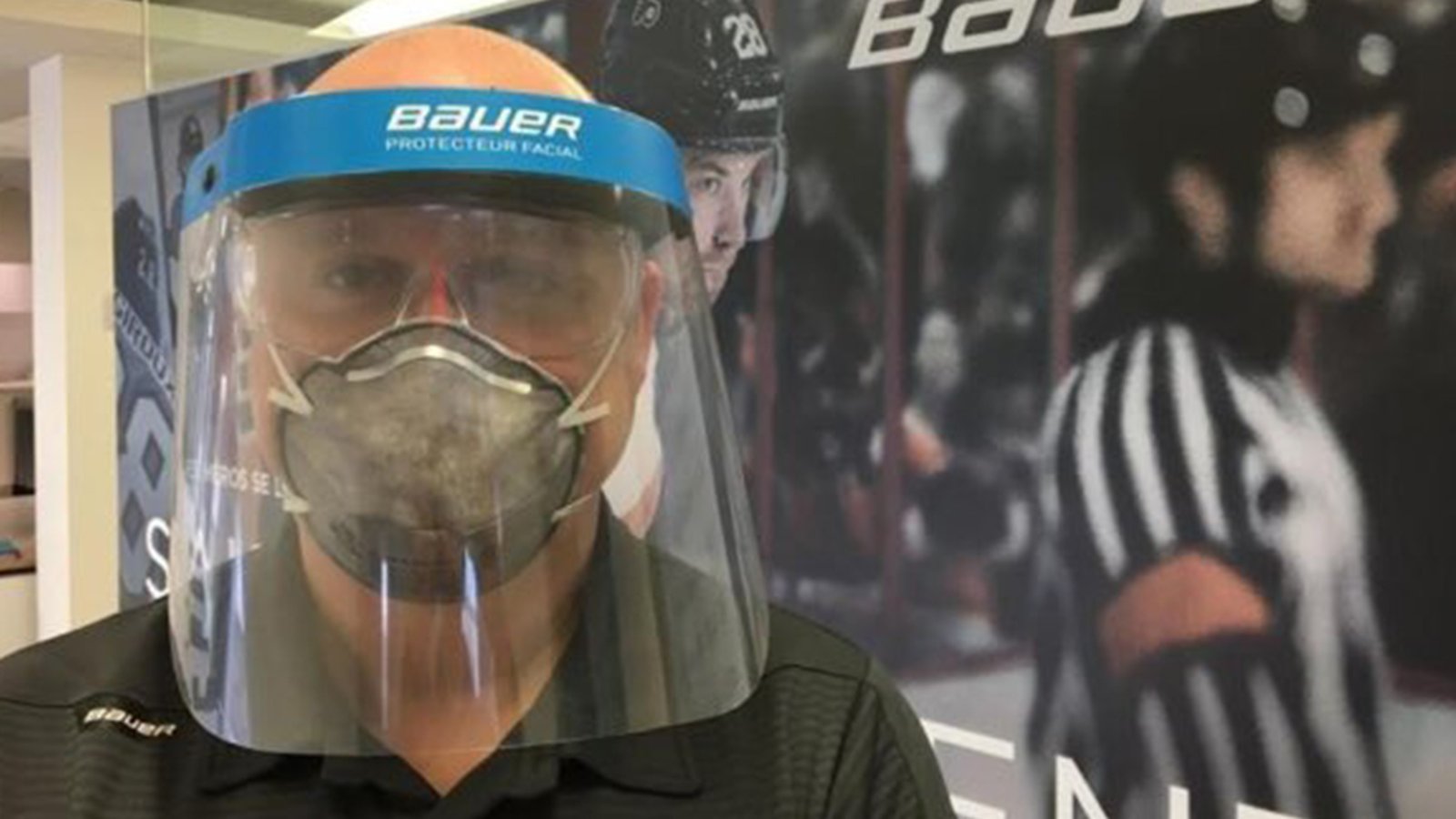 Bauer Hockey steps up in a big way to help fight COVID-19