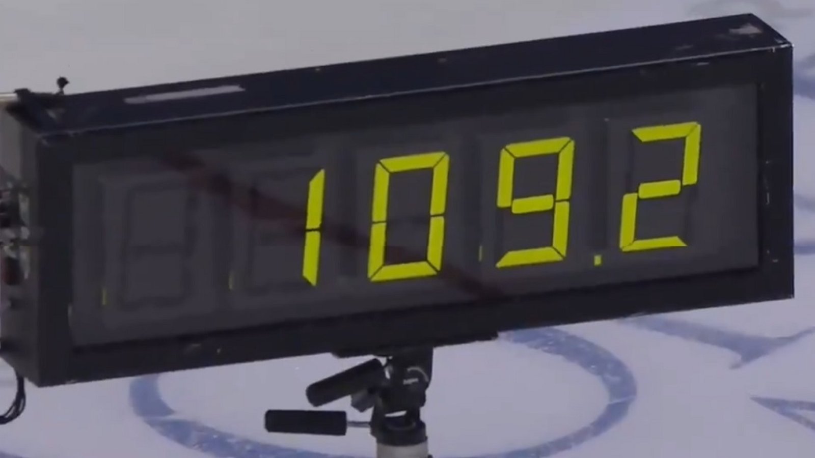 Martin Frk breaks Zdeno Chara's hardest shot record with a 109.2 mph bomb.