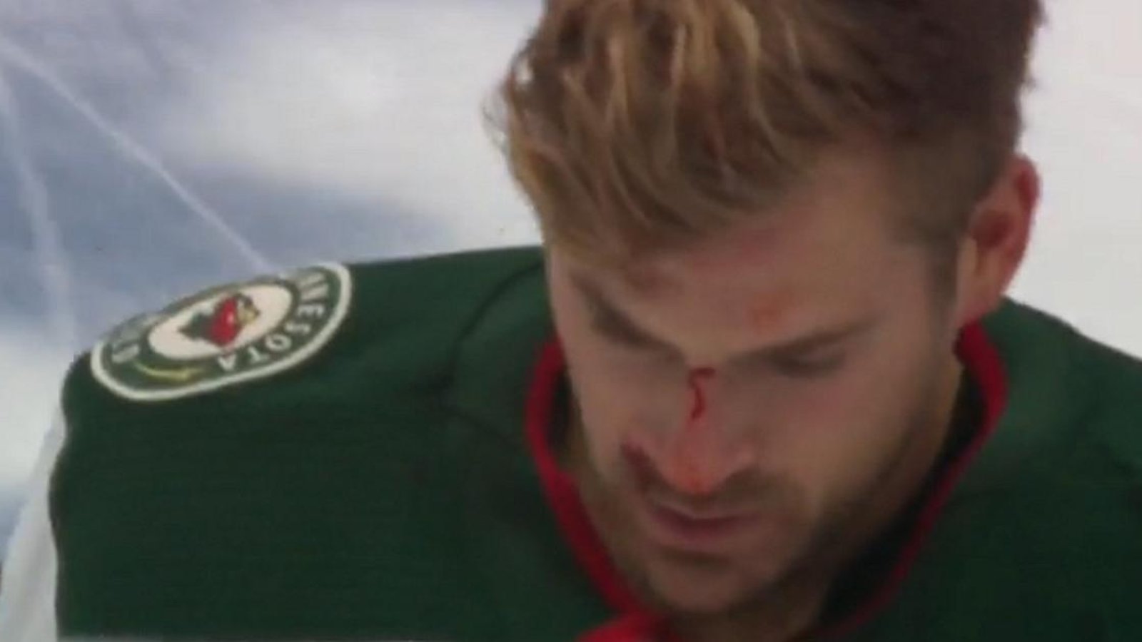 Foligno and Ferland trade some big bombs in the opening minutes of Game 1.