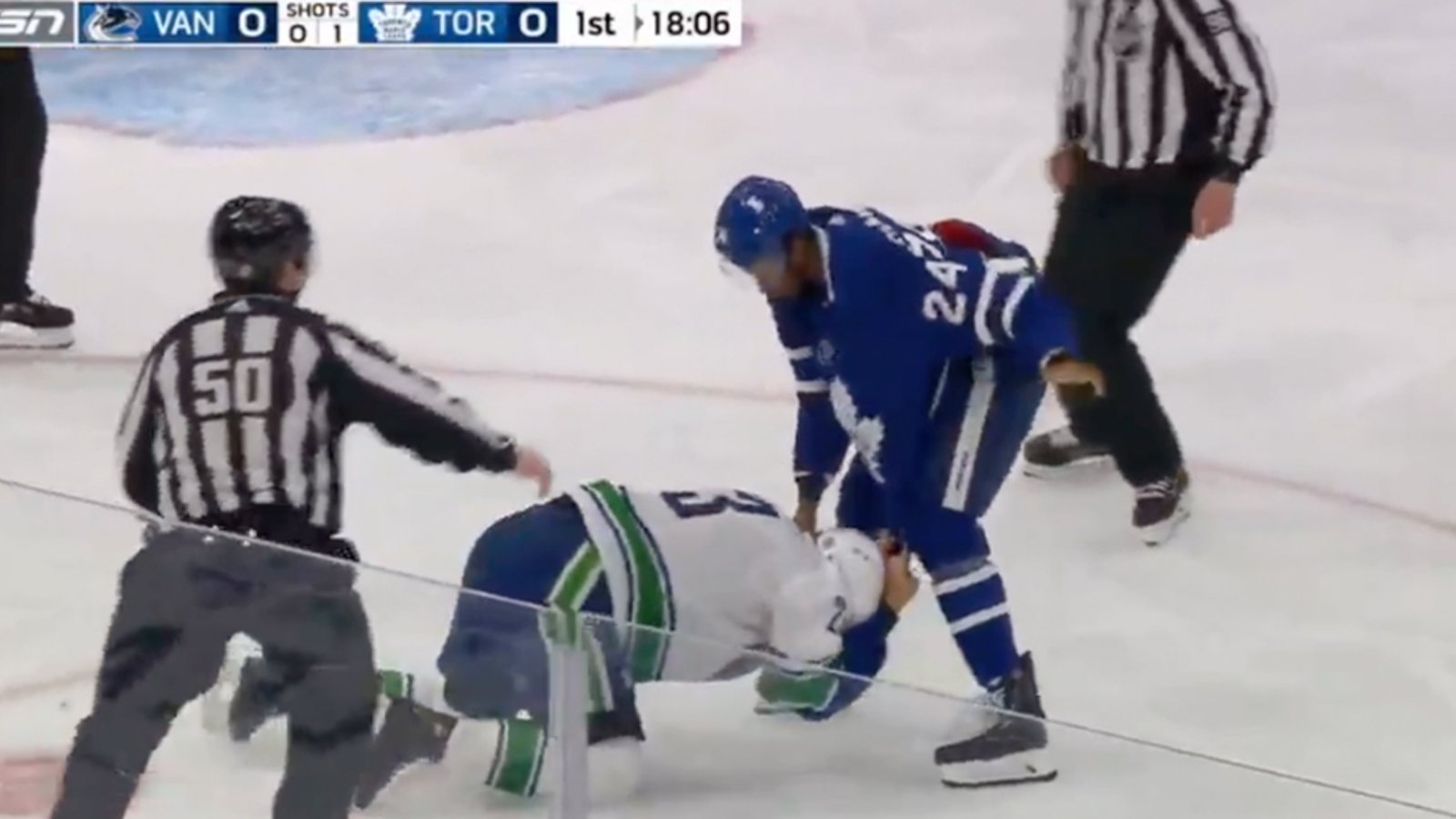 Edler finally pays for hit on Hyman, gets lit up by Simmonds