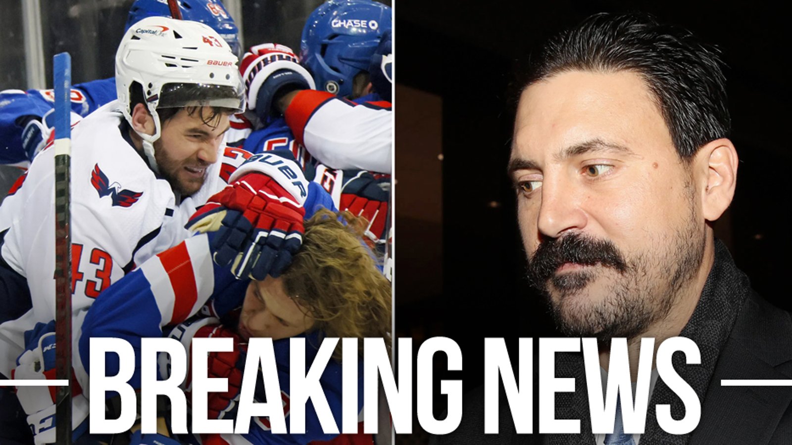 Rangers fined $250,000 for statement against George Parros