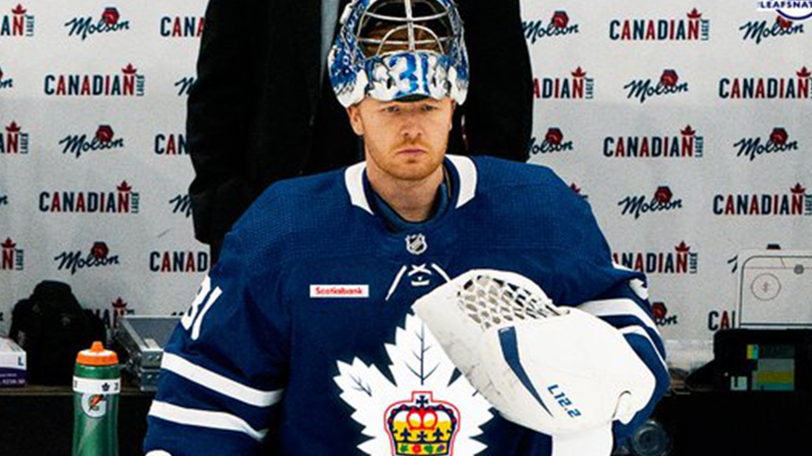 Frederik Andersen makes his first AHL start in 7 years