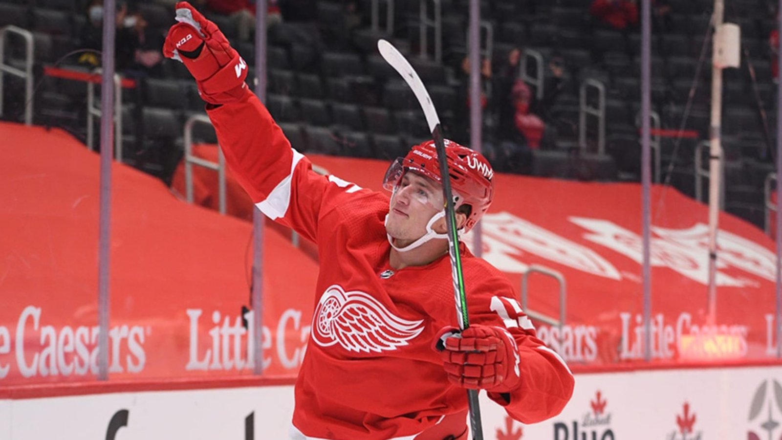Detroit Red Wings forward Jakub Vrana showed his value in short sample size 