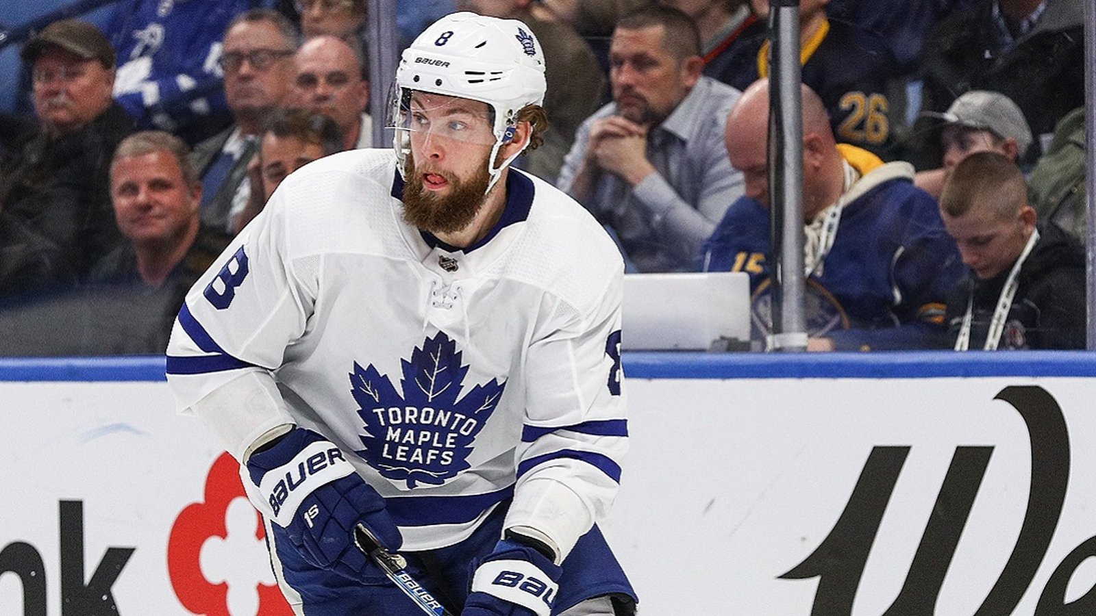 Jake Muzzin suffers an injury in Game 6.