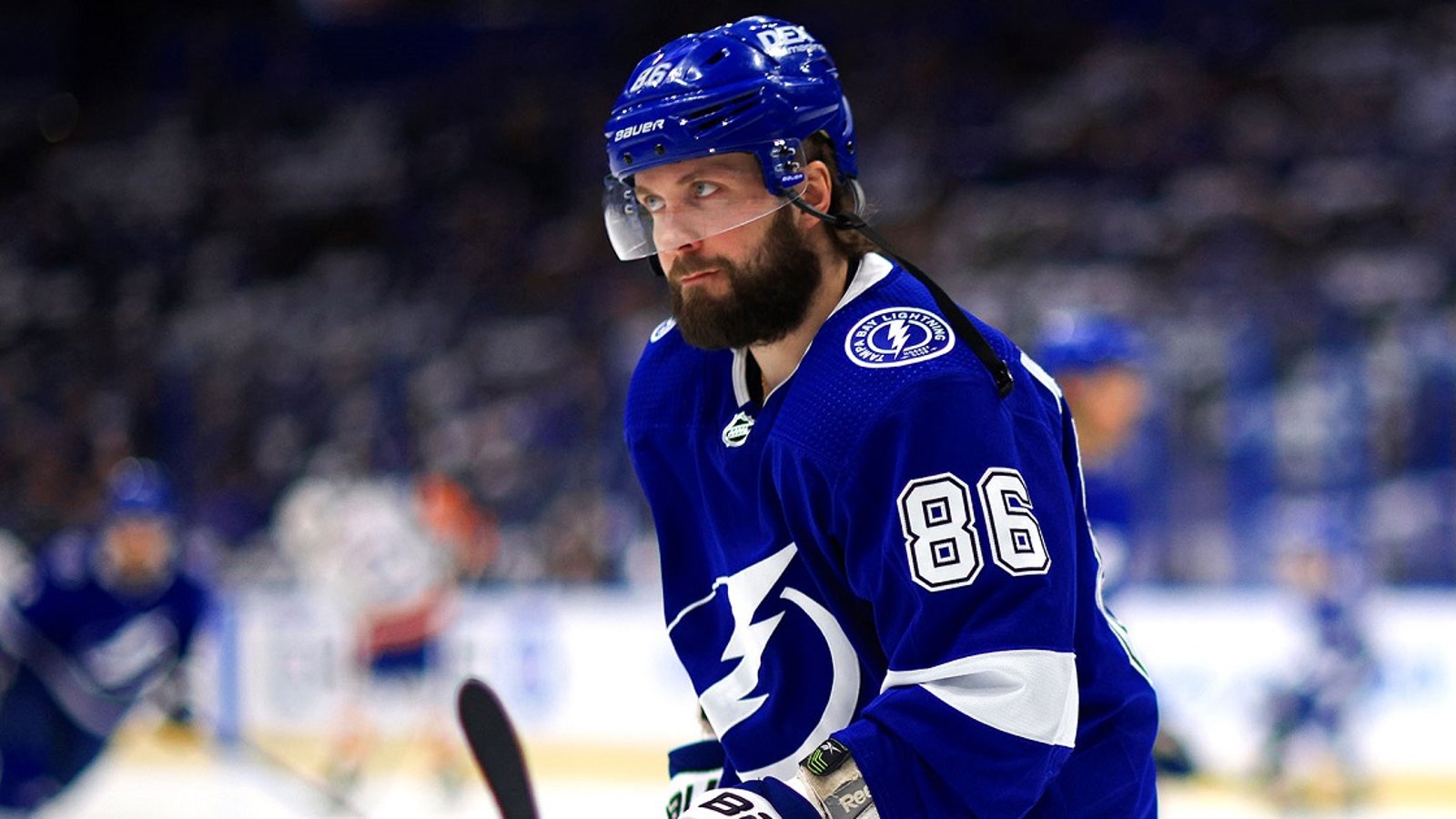 Nikita Kucherov injured on Saturday night.
