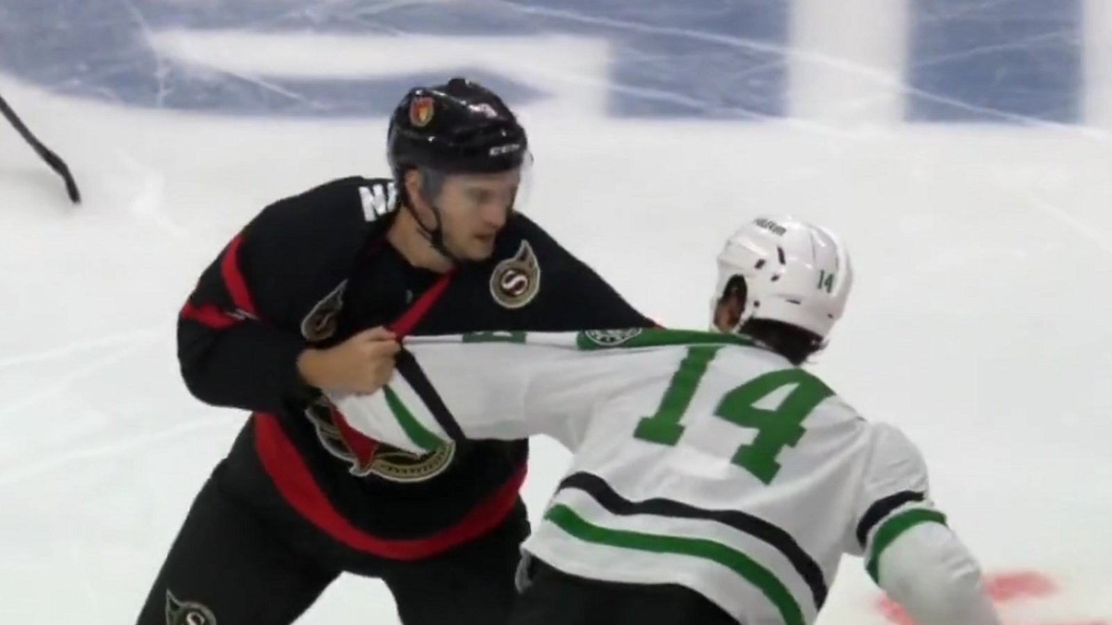 Benn &amp; Brown drop the gloves in epic back and forth battle.