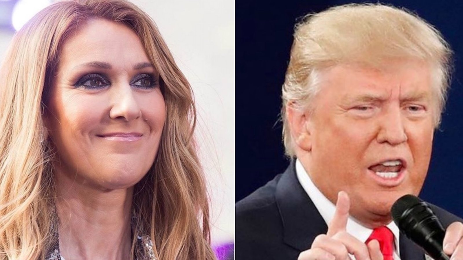 Donald Trump demande à Céline Dion de chanter pour lui, voici ce qu’elle a répondu!