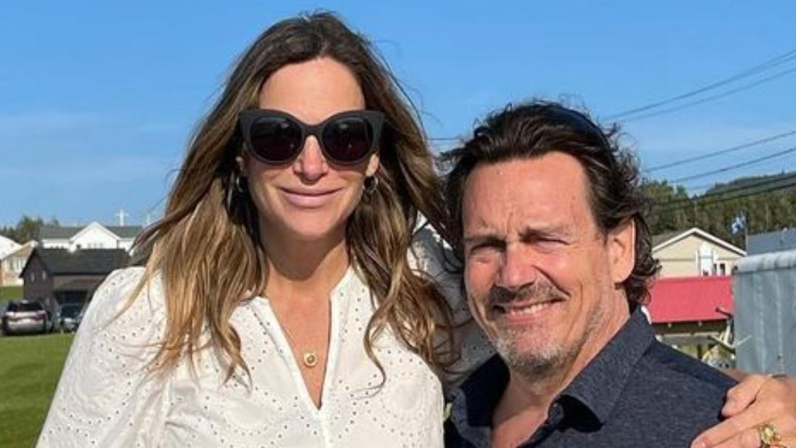Première sortie pour PKP et Pascale Bourbeau après la naissance de bébé Gabriel