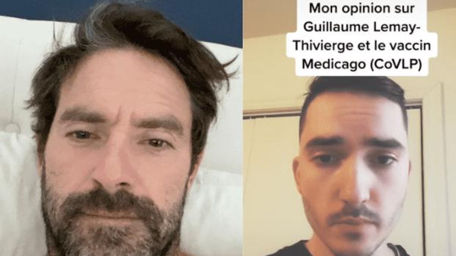 Guillaume Lemay-Thivierge se fait démolir sa stratégie d'attendre un vaccin québécois par un médecin