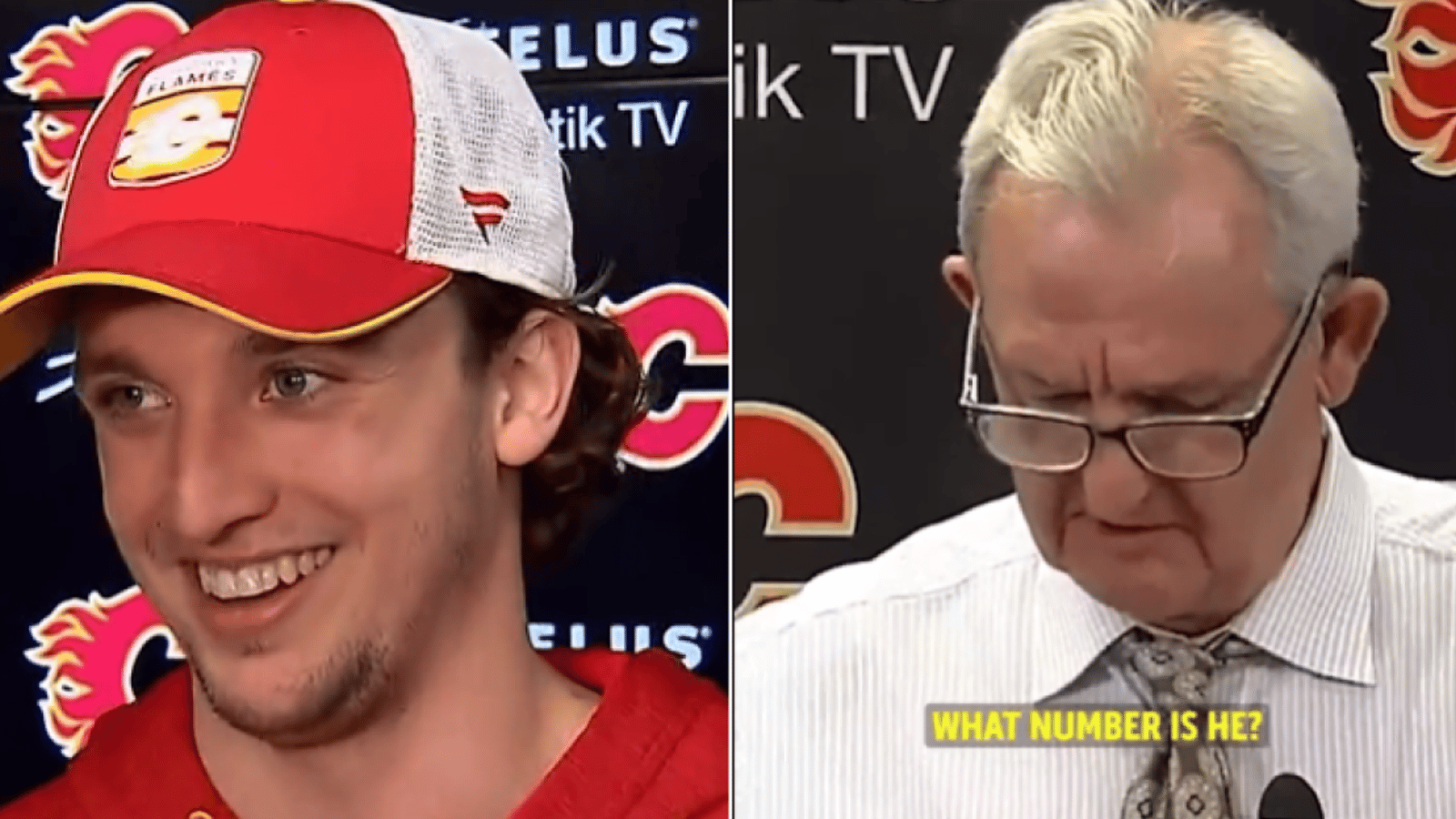 Jakob Pelletier se paie la tête de son ancien entraîneur Darryl Sutter