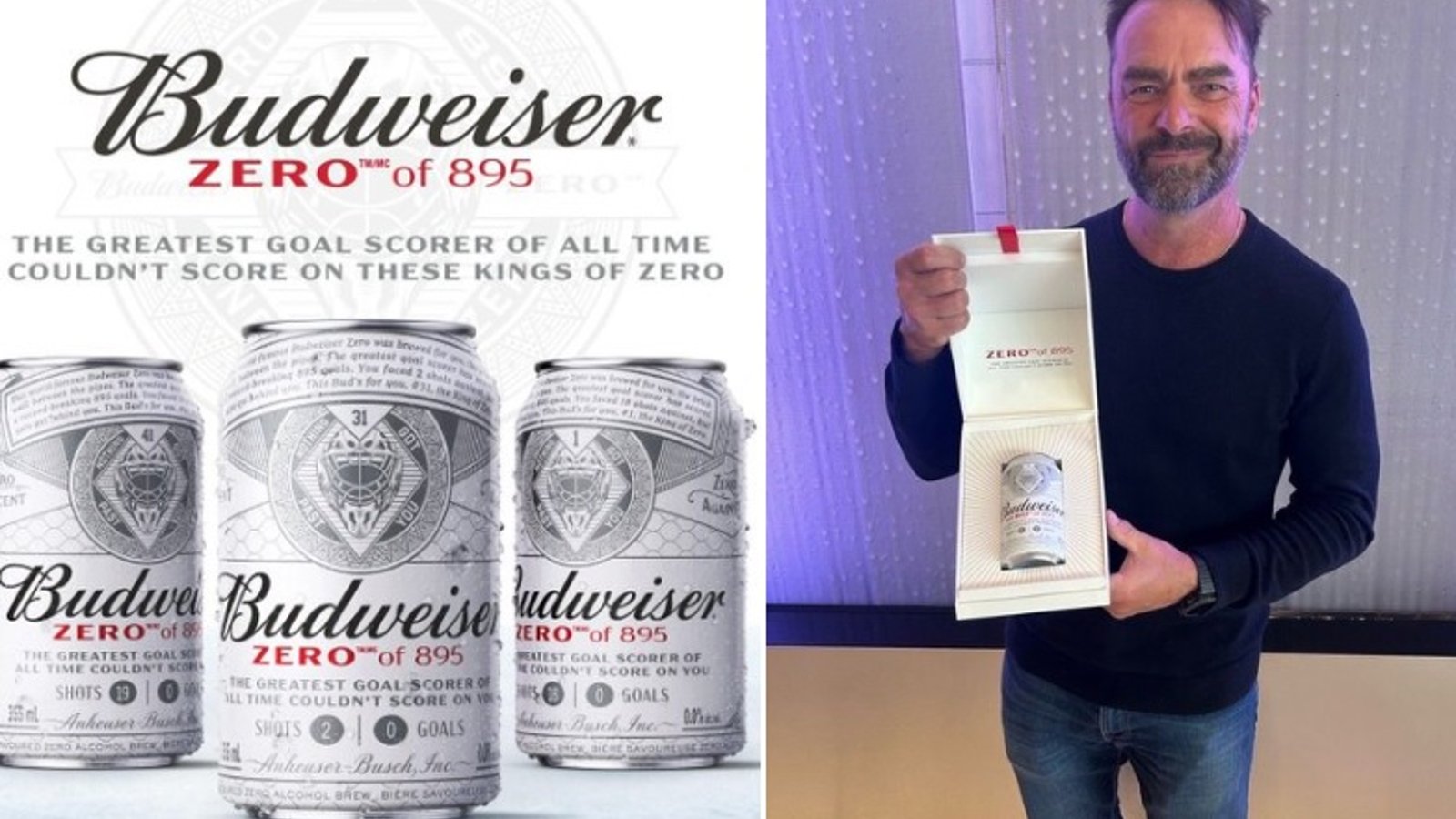 Budweiser a récompensé tous les gardiens qui n'ont pas accordé de but à Alex Ovechkin