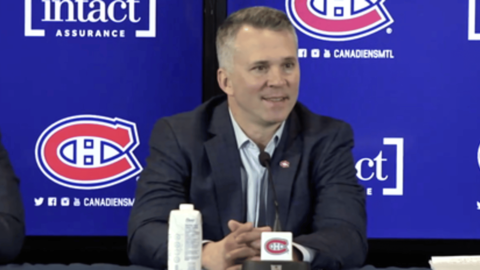 Martin St. Louis commente la performance de son équipe après la rencontre face aux Capitals 