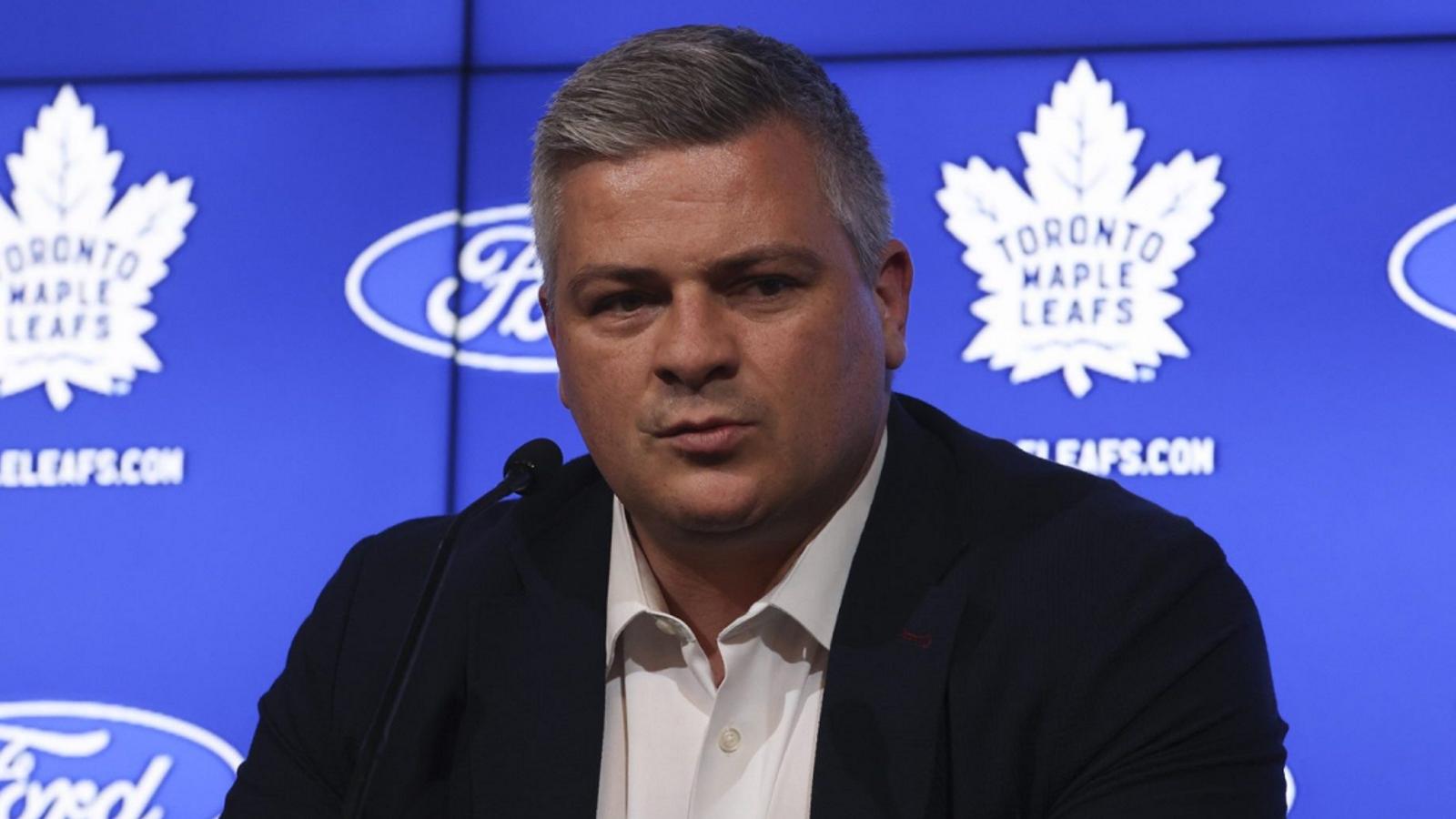 Sheldon Keefe s'en prend à Matt Rempe après le match