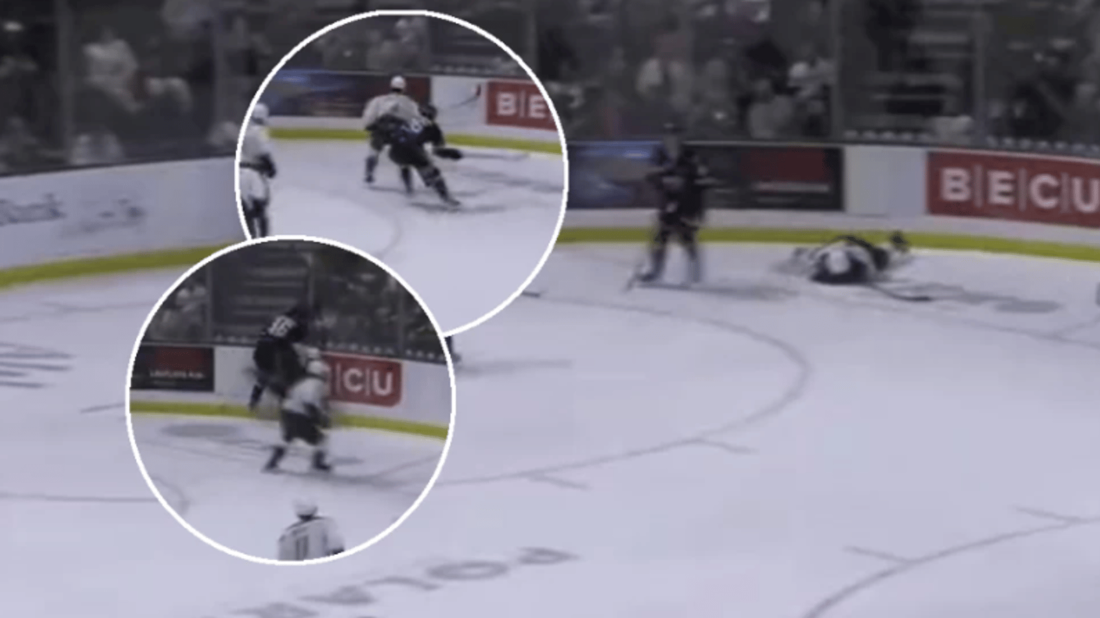 Un joueur junior suspendu 25 matchs pour un coup vicieux