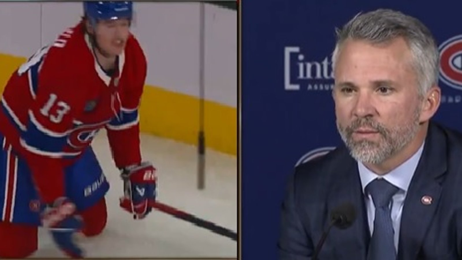 Martin St. Louis a posé un geste lourd de sens envers Cole Caufield