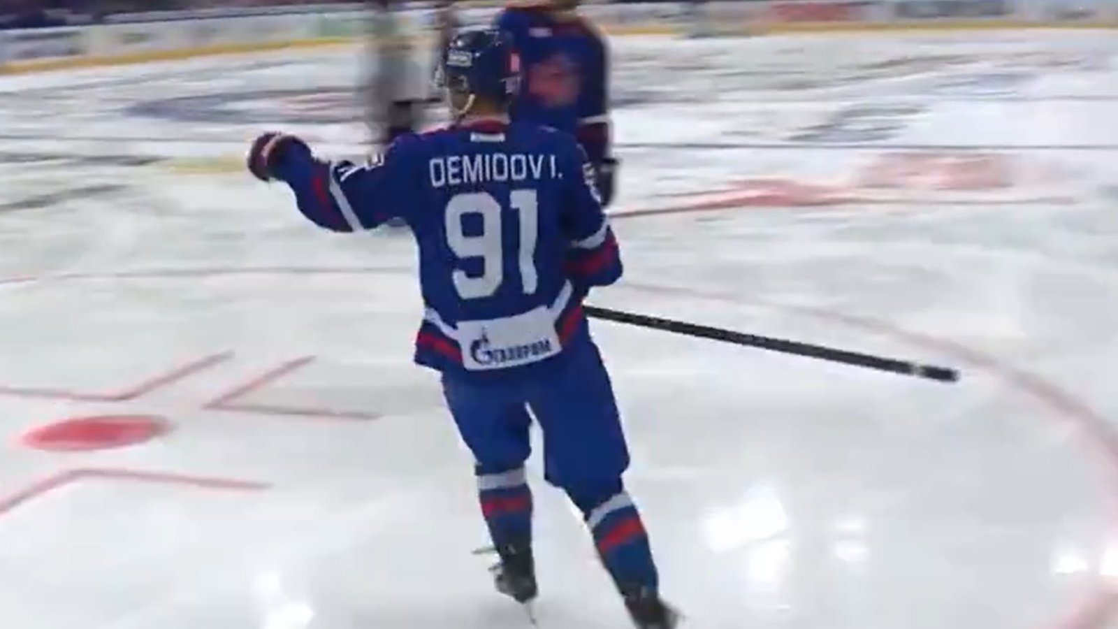 À VOIR | Ivan Demidov inscrit son premier but dans la KHL