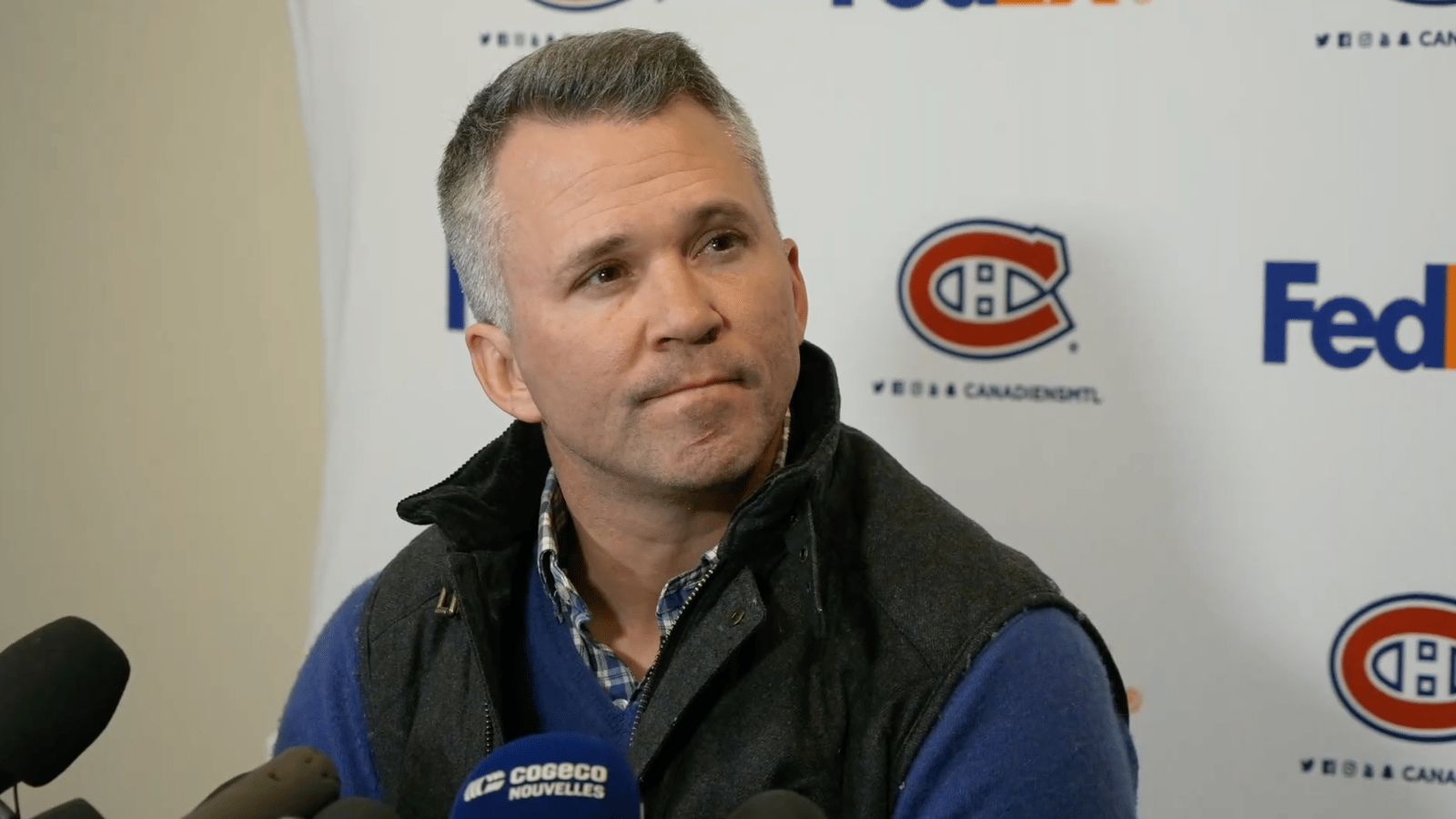 Martin St.Louis annonce des changements à l'alignement de demain soir
