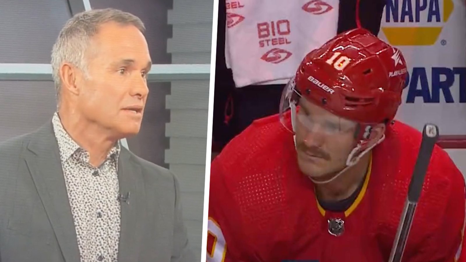 Déclaration incendiaire de Gilbert Delorme à l'endroit de Jonathan Huberdeau