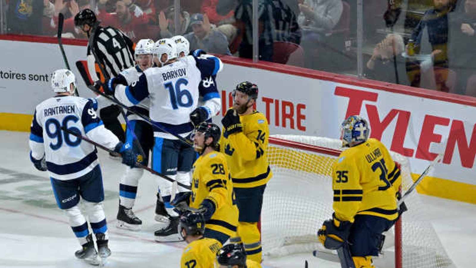 4 NATIONS: La Suède annonce trois changements à son alignement face à Team USA