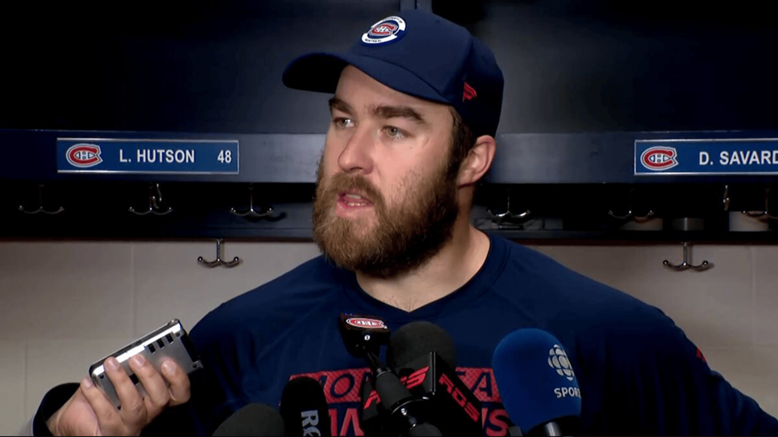 David Savard affirme que ce sont les Capitals qui auront de la pression face au Tricolore