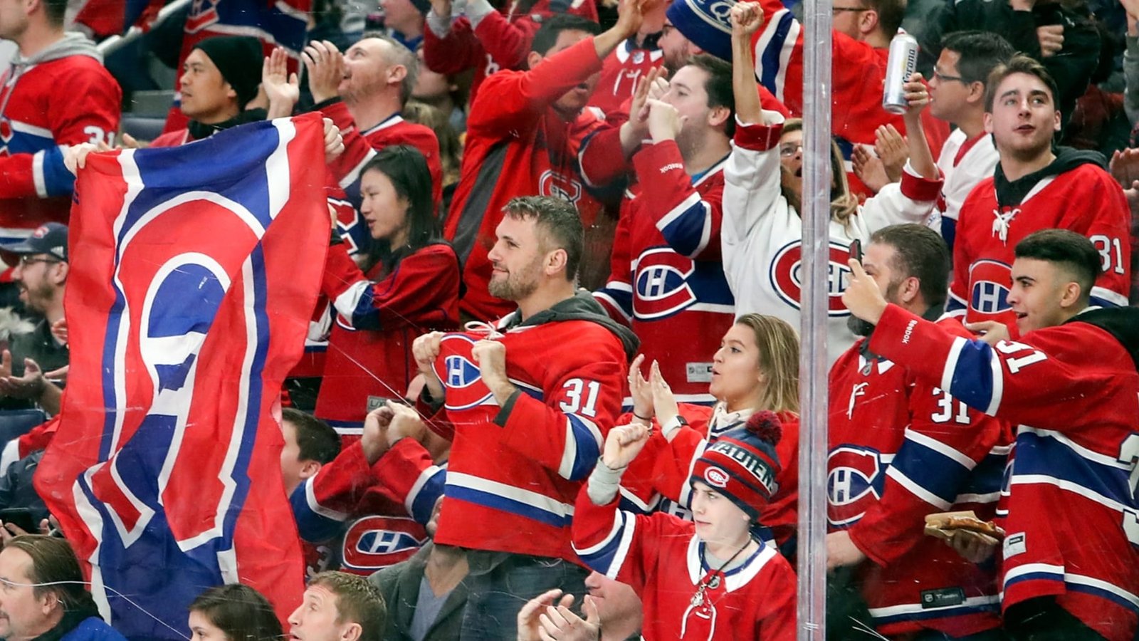 Un cas de rougeole a été déclaré à un match du CH au Centre Bell