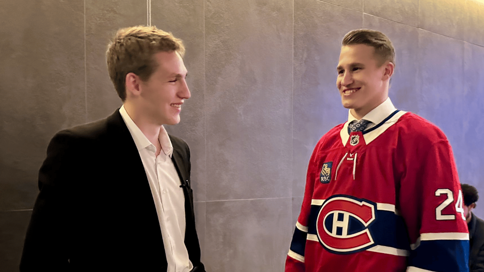 Une belle amitié se développe entre Lane Hutson et Ivan Demidov
