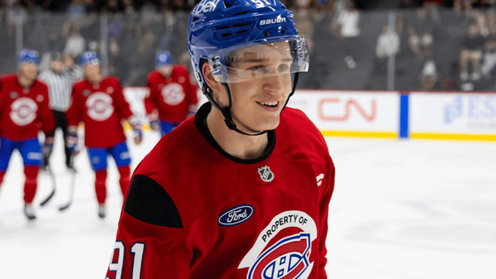 Oliver Kapanen sera de retour d'ici la fin de la saison