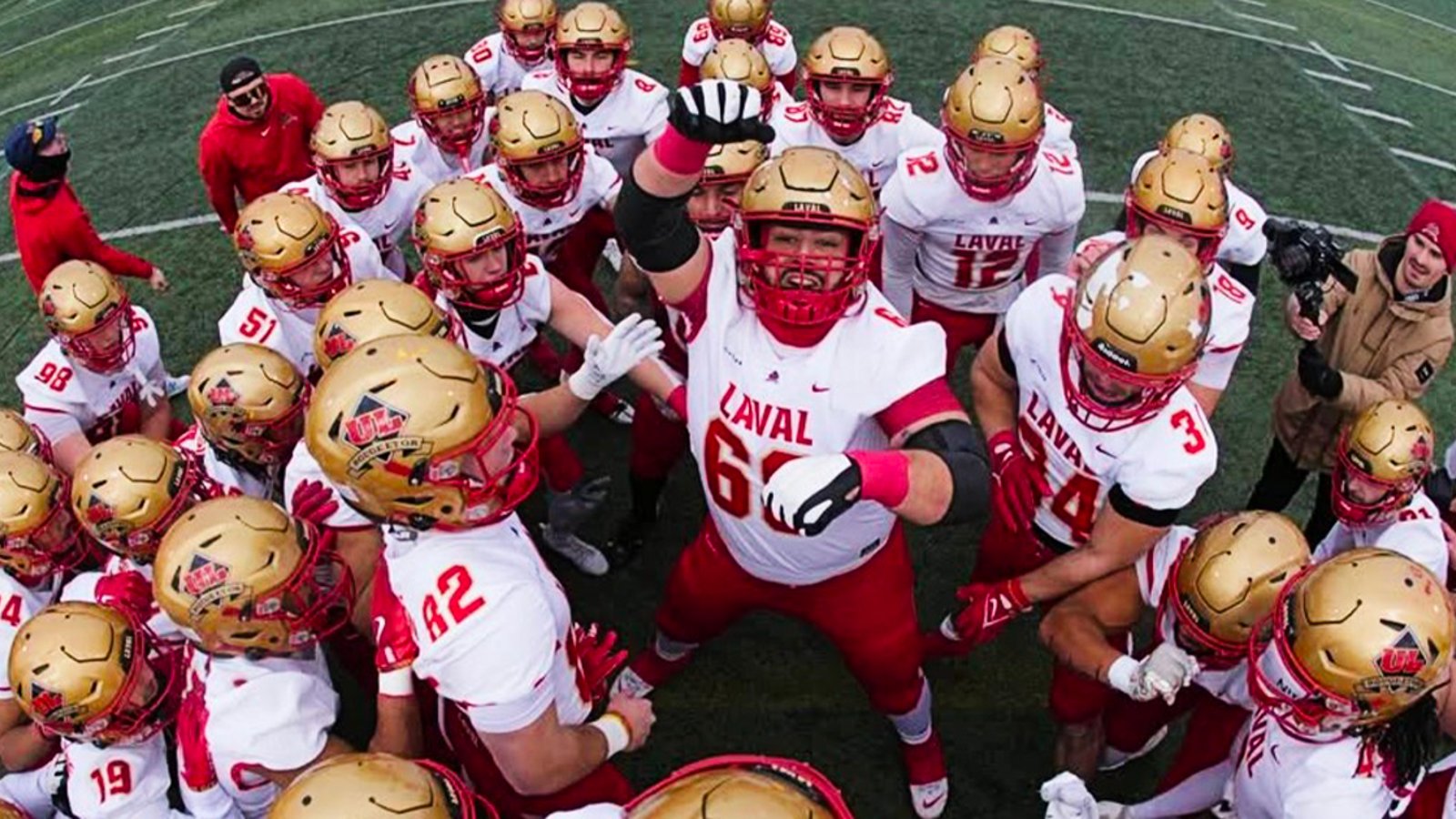 Le Rouge et Or de l'Université Laval remporte la 12e Coupe Vanier de son histoire