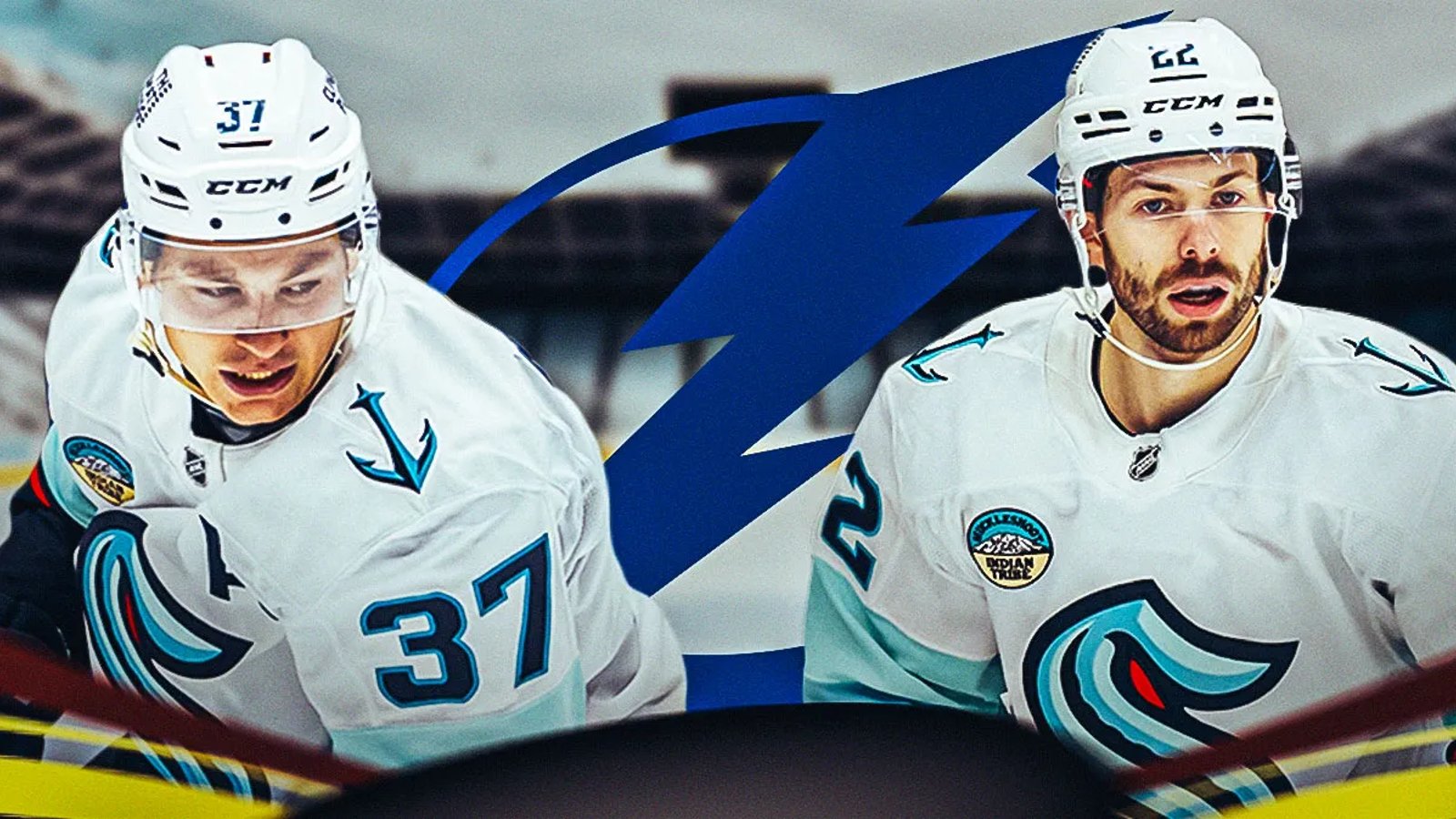 Les Red Wings s'invitent dans l'échange de Yanni Gourde et Oliver Bjorkstrand 