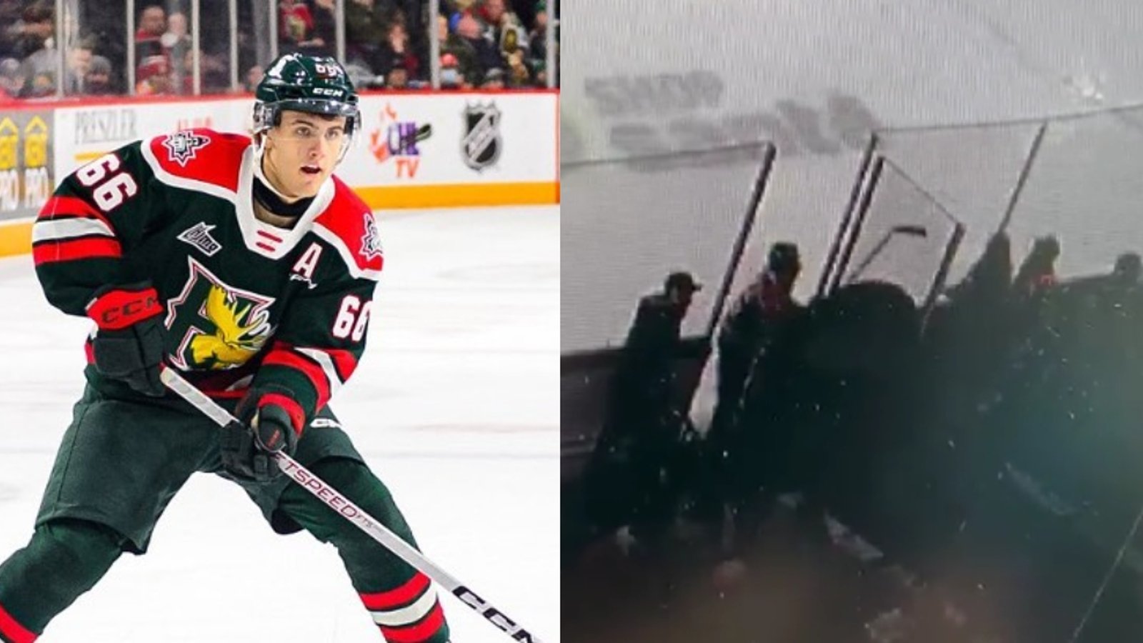 Zachary L'Heureux suspendu par la LHJMQ suite à un geste complètement inacceptable