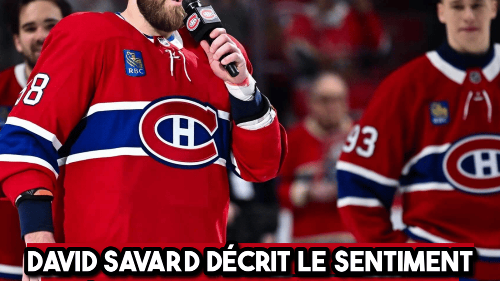 David Savard décrit le sentiment de jouer pour le Canadien en tant que Québécois