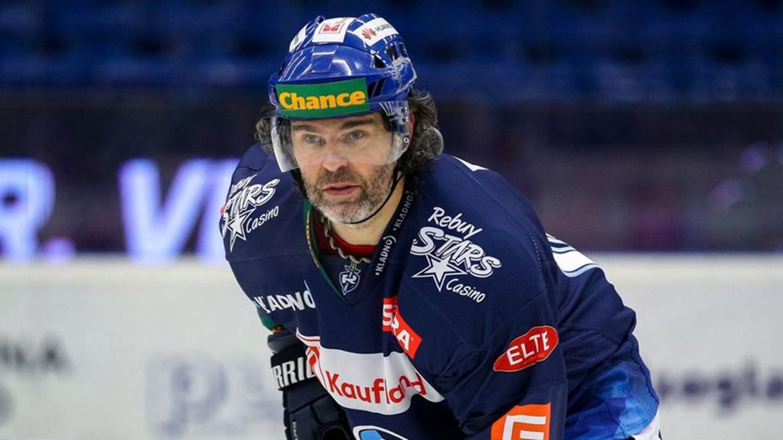 À 50 ans, Jaromir Jagr a de nouveau dominé aujourd'hui