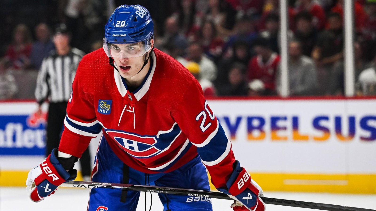 Juraj Slafkovsky a connu un match extrêmement physique