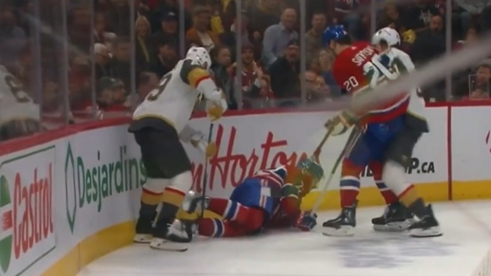 Défaite coûteuse pour le Canadien face aux Golden Knights