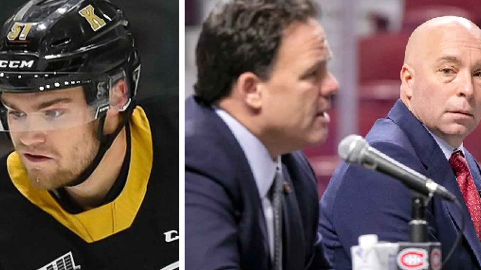 Kent Hughes et Jeff Gorton assisteront au match de Shane Wright ce soir 