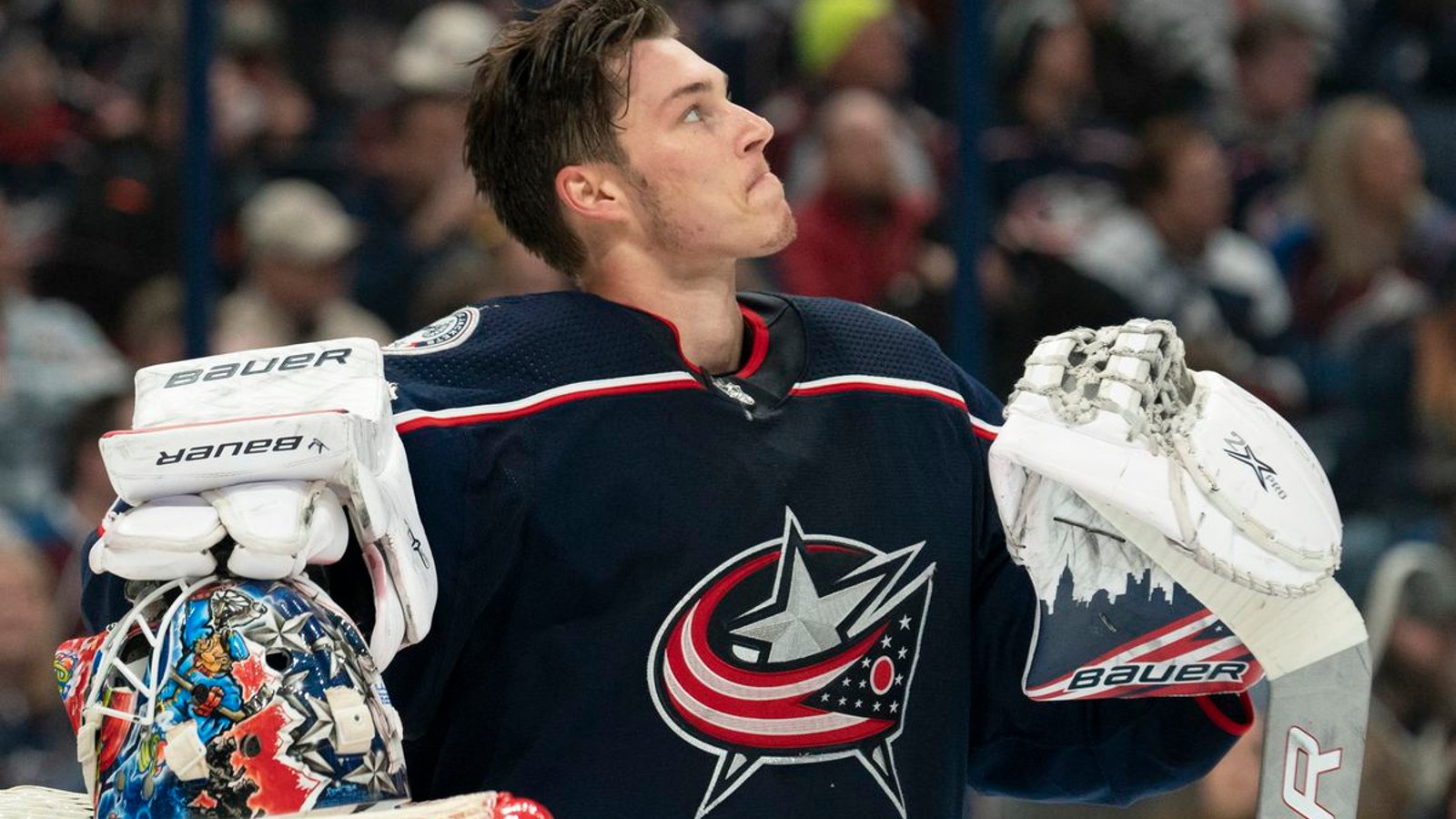 Elvis Merzlikins prend subitement congé de son poste avec les Blue Jackets