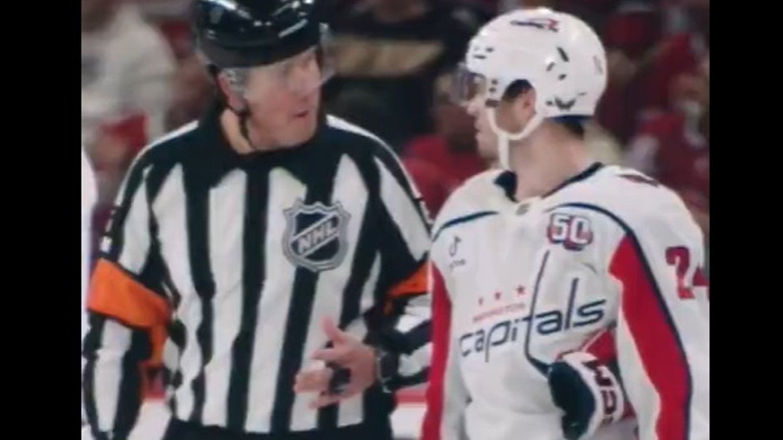 Connor McMichael a menti à l'arbitre pour éviter une punition