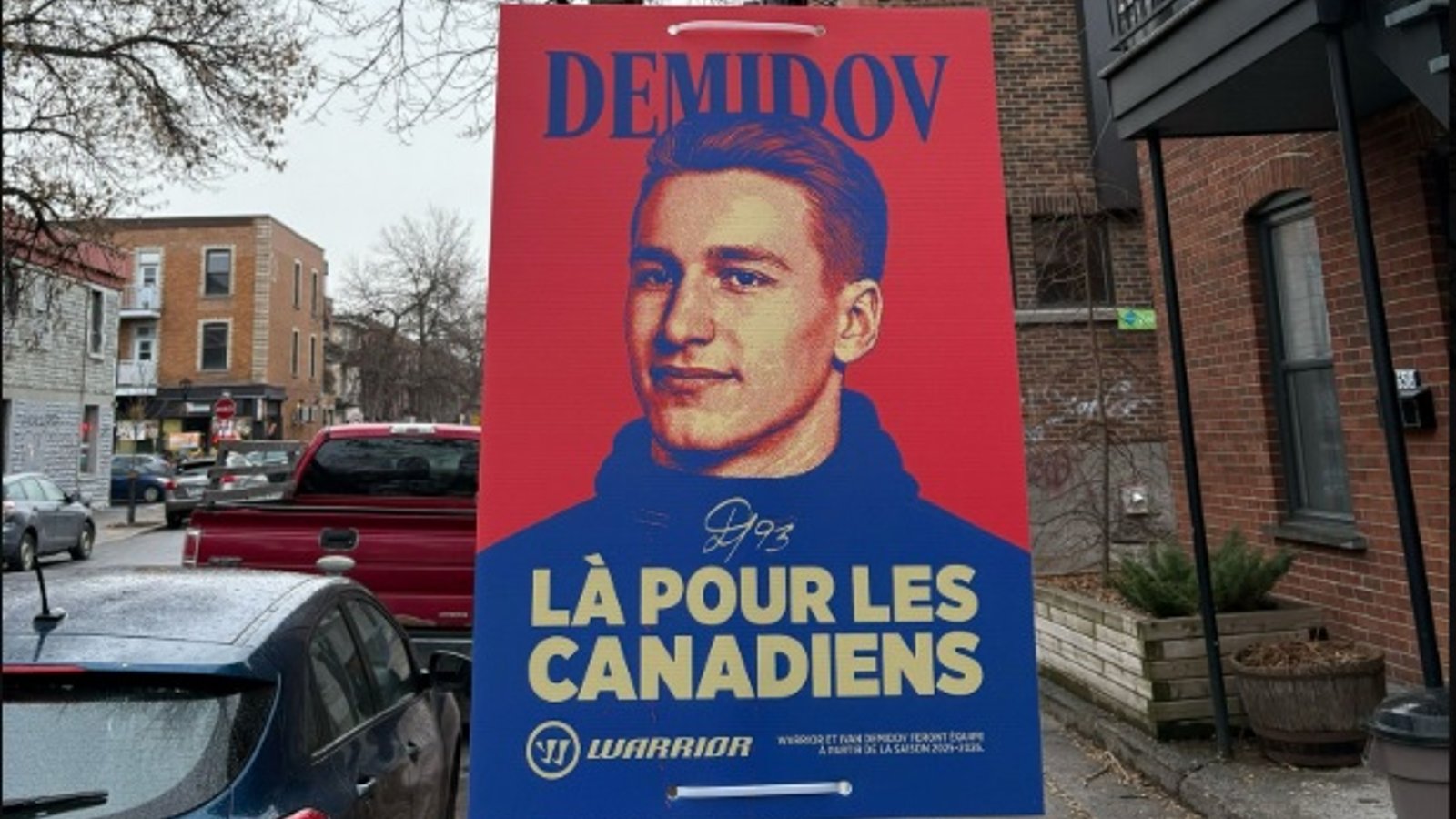 Ivan Demidov signe déjà un premier contrat de pub à Montréal
