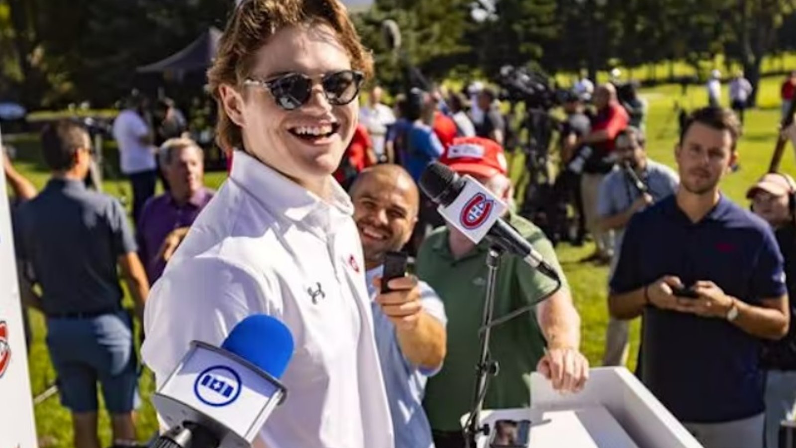 Cole Caufield a ajouté du muscle au cours de l'été