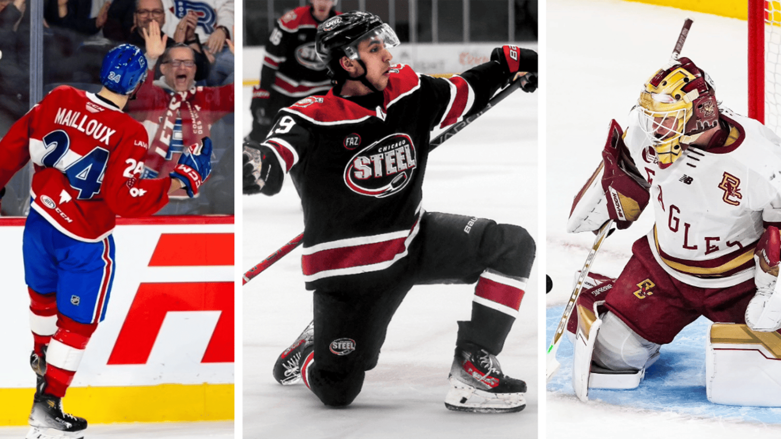 Départ canon pour ces trois espoirs du Canadien