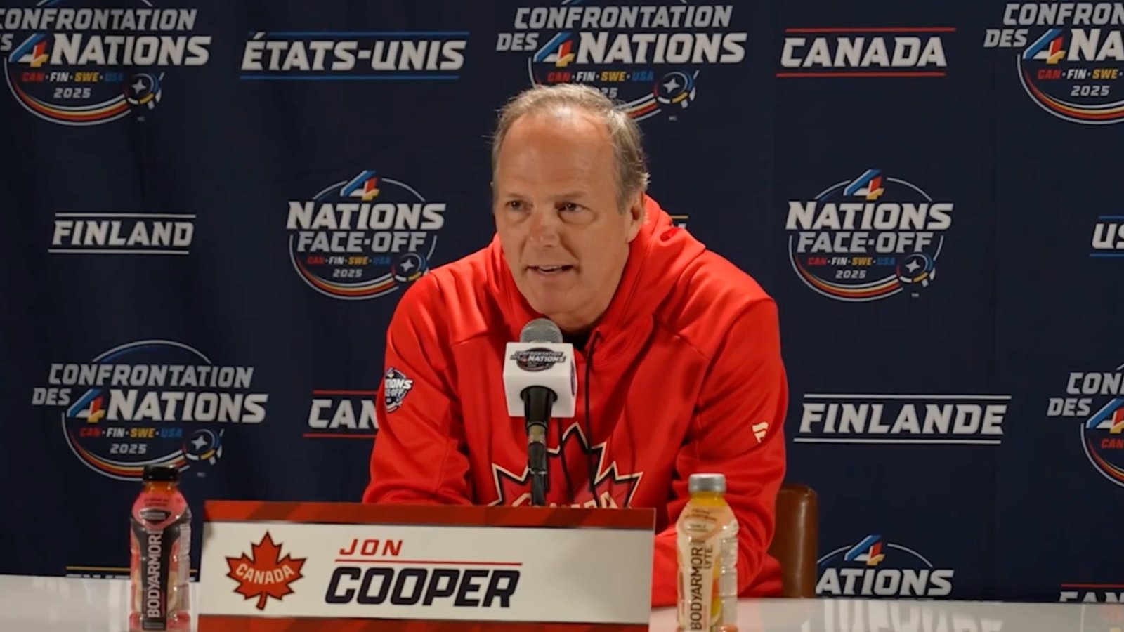 Jon Cooper dévoile son gardien pour le match face aux Américains