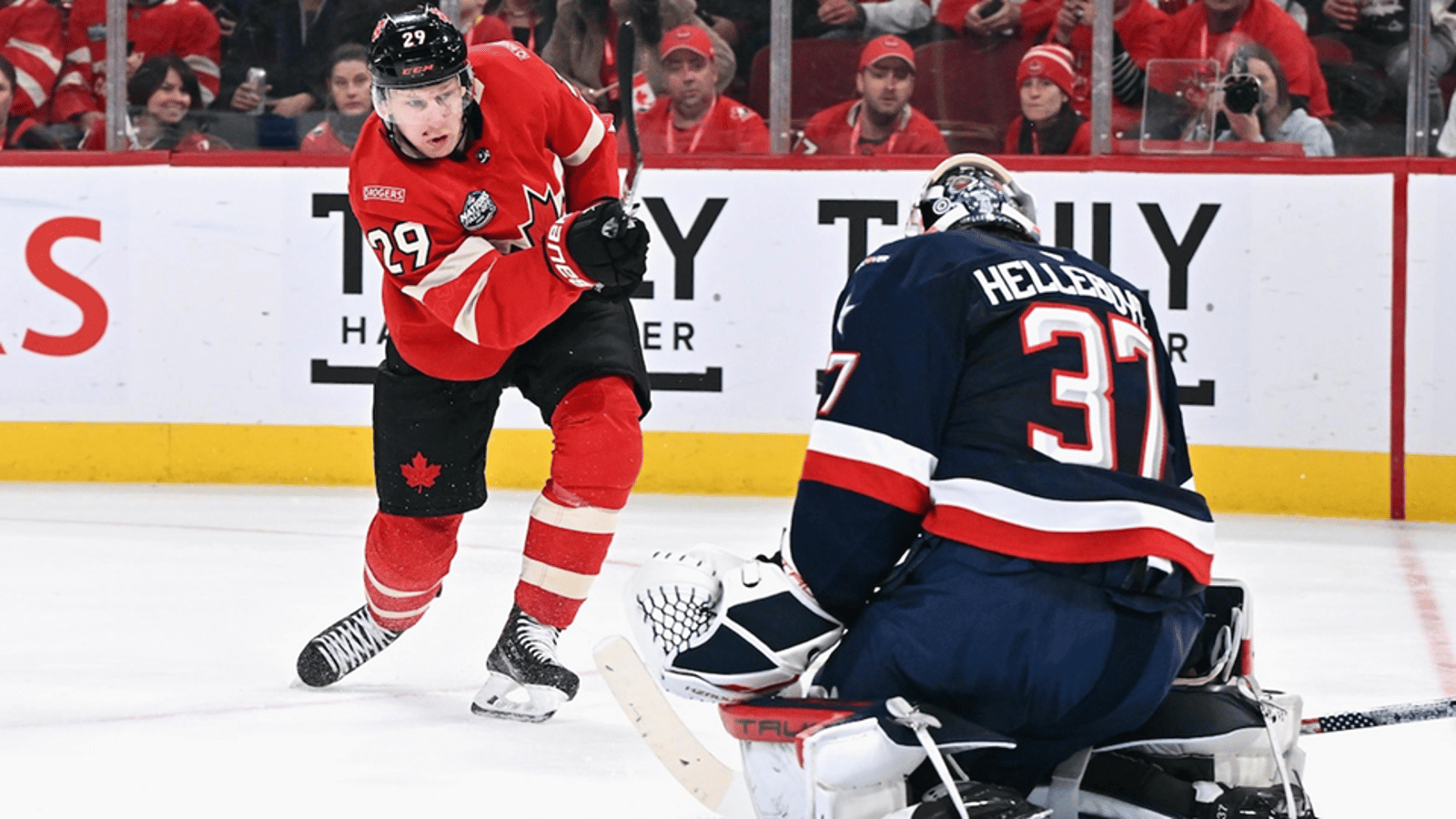 4 NATIONS : Le match entre le Canada et les USA a obtenu des cotes d'écoute monstres!