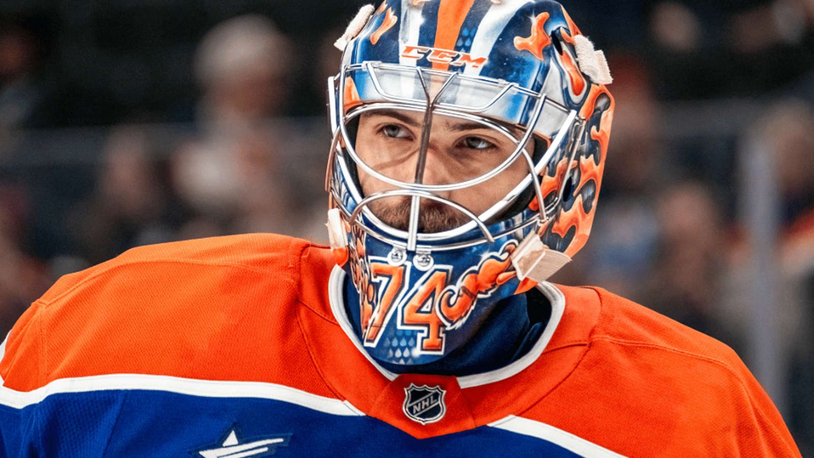 Stuart Skinner est de retour devant le filet des Oilers