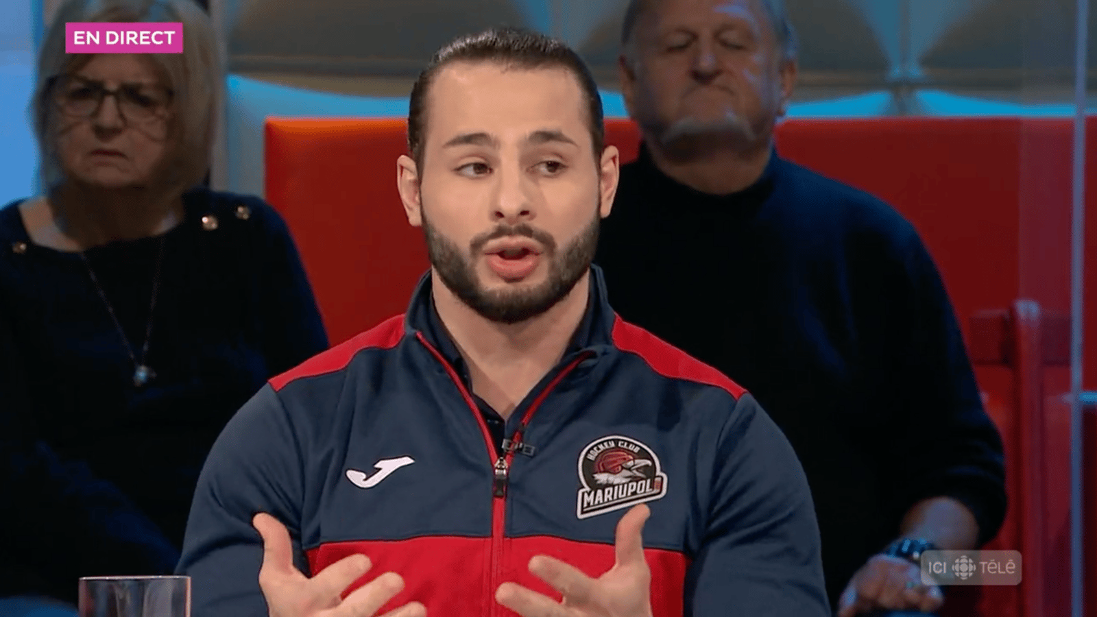 Un hockeyeur québécois raconte comment il a fuit l'Ukraine à Tout le monde en parle
