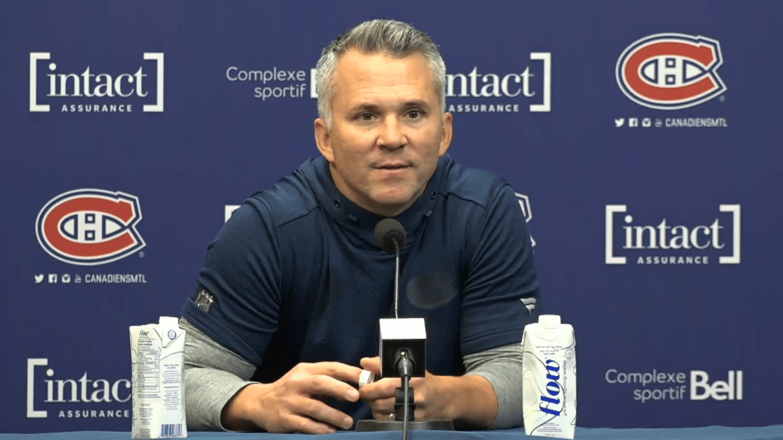 Martin St-Louis donne une mise à jour sur l'état de santé de Brendan Gallagher