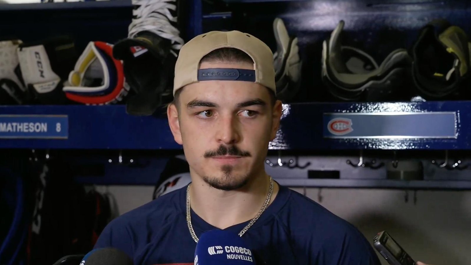Gaston Therrien veut voir Arber Xhekaj entrer dans l'alignement demain soir